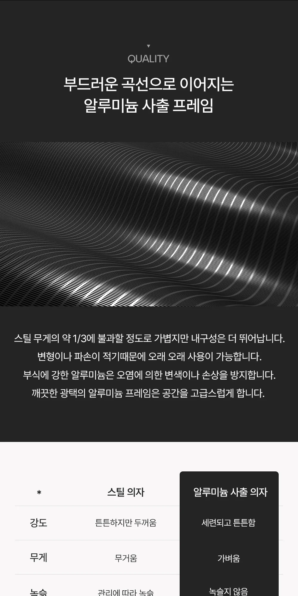 모먼트 미드센추리 모던 소프트패드 오피스체어 5color 상세 이미지 43